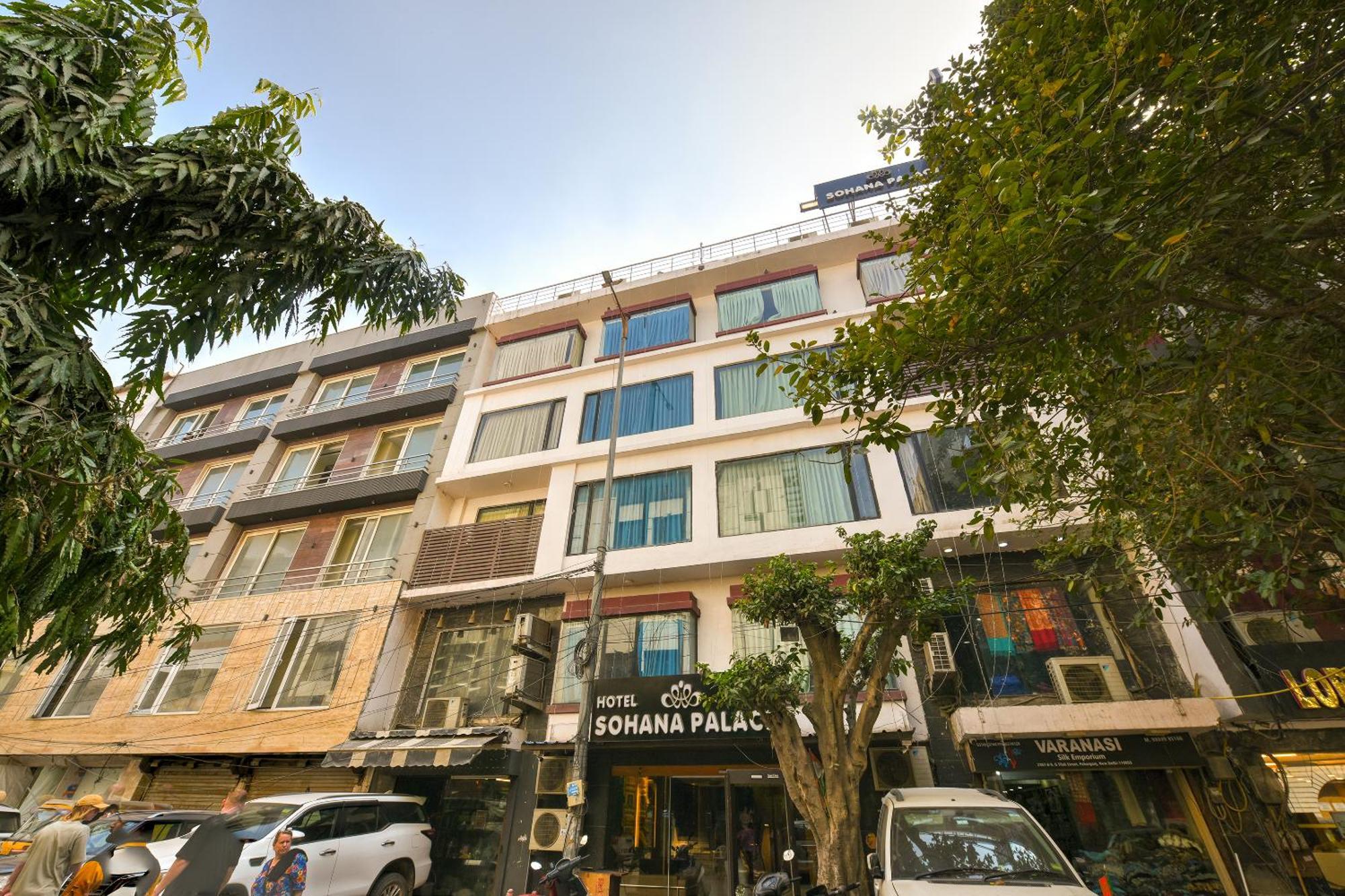 Hotel Sohana Palace Near New Delhi Railway Station And Connaught Place Kültér fotó